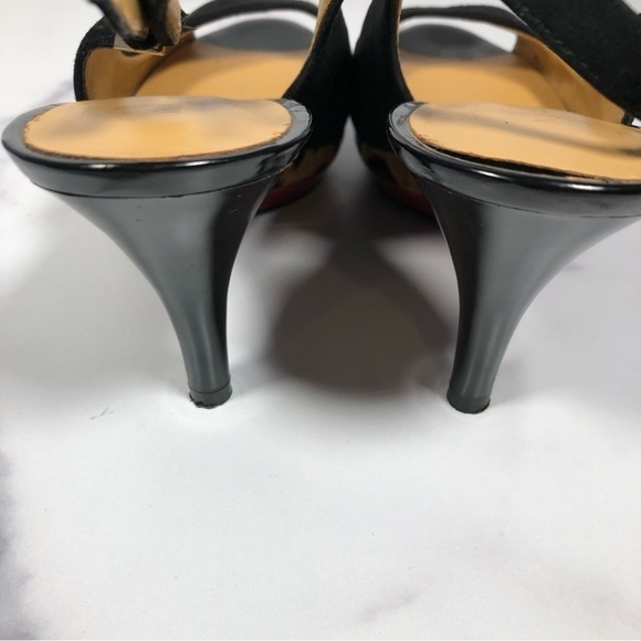 Nine West Sharina Leopard Bottom Slingback Shoes, Size 7M - Picture 5 of 10